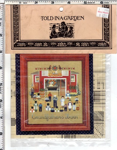 CHOICE: Embroidery Patterns: Seasons Marriage Pumpkin Barn Market - Picture 16 of 29