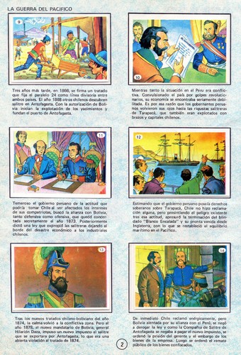 FACSIMIL IMPRESO ALBUM CROMOS LA GUERRA DEL PACIFICO ARTECROM, COMPLETO - Foto 3 di 12