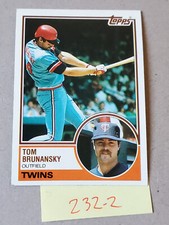 1983 TOPPS BASEBALL TRADING CARDS 1-250 YOU PICK FREE SHIPPING 50% OFF 2 OR MORE
