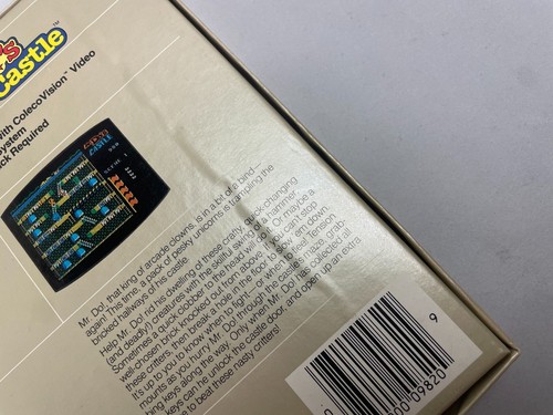 Mr. Do!'s Castle 1983 Coleco  Colecovision CIB Complete In Box Manual - Picture 23 of 24