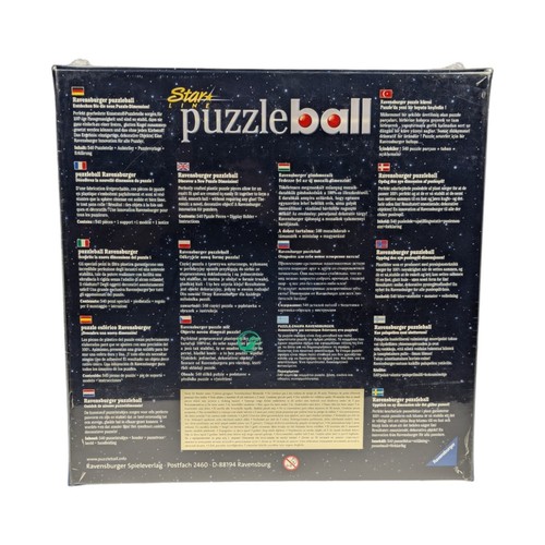 3D Ravensburger Puzzle Ball 2008 Star Line Celestial Map NIP 540 Pieces #112050 - Picture 2 of 4