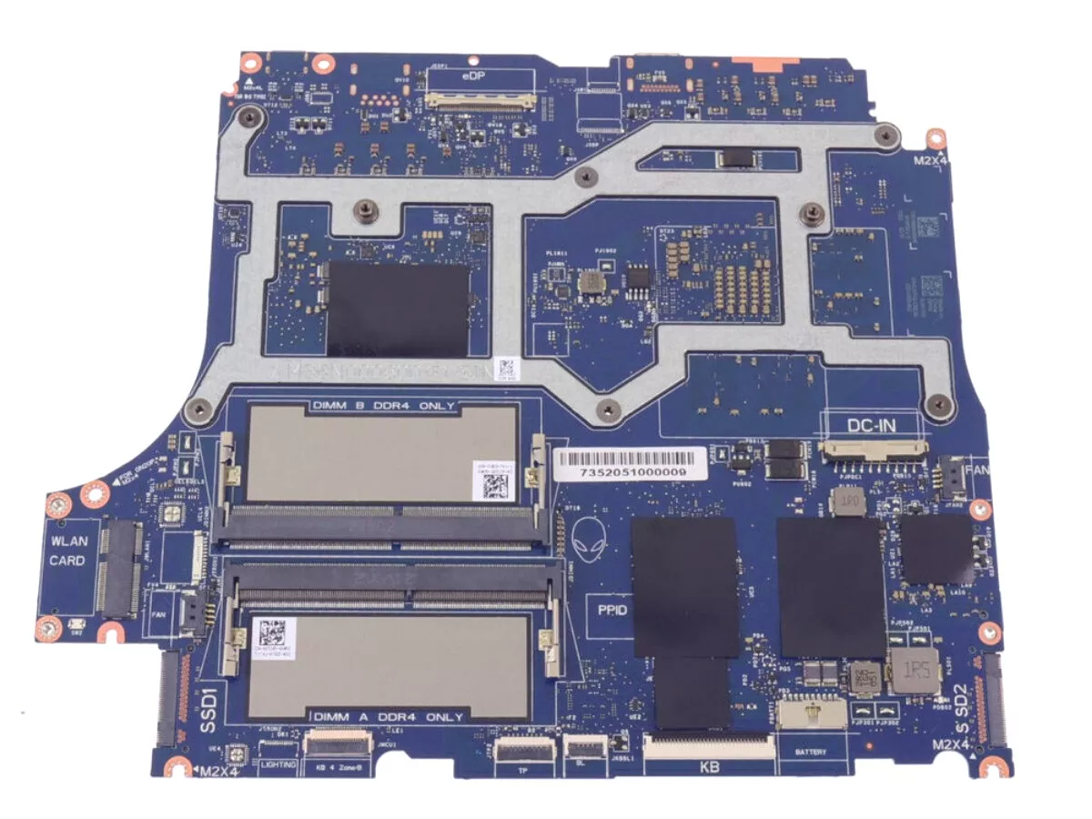For Dell G15 5511 Motherboard LA-K455P W/ i5 i7 11th Gen CPU