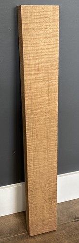 Hades Roasted Maple, Master Curly Strat Or Tele Guitar Neck Blank