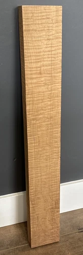 Hades Roasted Maple, Master Curly Strat Or Tele Guitar Neck Blank