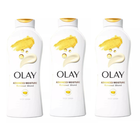 3 Pack Olay Advanced Moisture Renewal Blend Shea Butter Body Wash