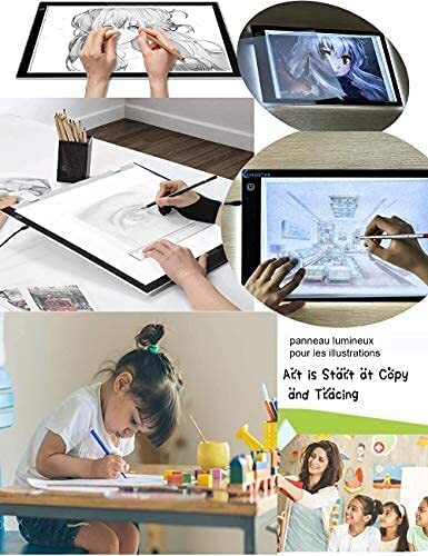 XIAOSTAR A4 LED Tavoletta Luminosa Copia Board Super Sottile Light Box Disegno P - Foto 6 di 6