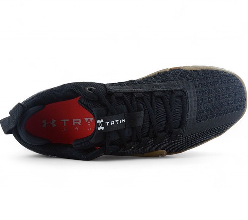 UA Under Armour Tribase Reign 6 Black 3027341-001 Sports Fitness Shoes New - Picture 4 of 6