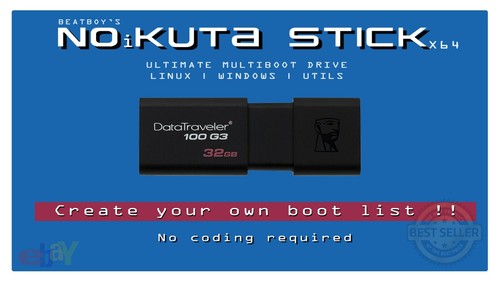 Ultimate Multiboot USB, Kali Linux, Ubuntu, Mint, Fedora, BlackArch and more... - Picture 2 of 12