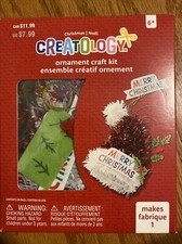 Creatology Christmas Ornament Craft Kit - Santa Hat Brand New
