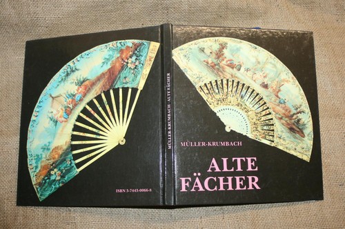 Sammlerbuch Alte Fächer Kaminfächer 17. Jh. Faltfächer Sammlung DDR 1988