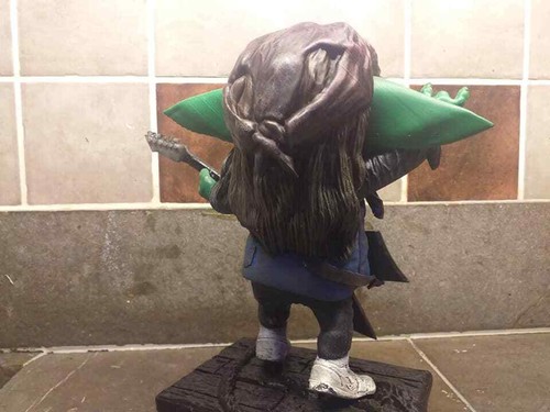 Eddie munson as grogu baby yoda 3d printed mashup figure stranger things hex3d - Picture 3 of 4