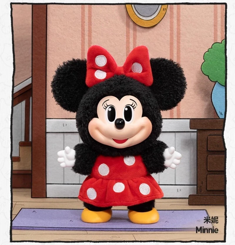 Disney Mickey Family Keychain 2個セット POPMART Mickey Family Cute Together Key Chain Disney Series