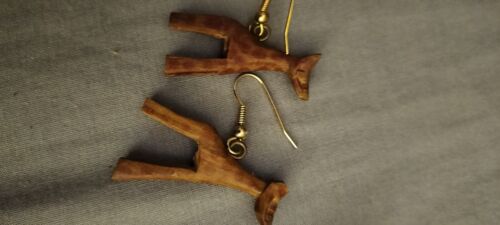 Antique/Vintage Ethnic Bo-Ho Wooden Costume Jewellery Job Lot. Some Have Beads, - Picture 23 of 24