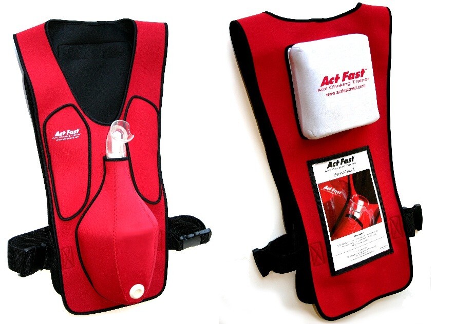 Act Fast Rescue Choking Vest (Red) | eBay