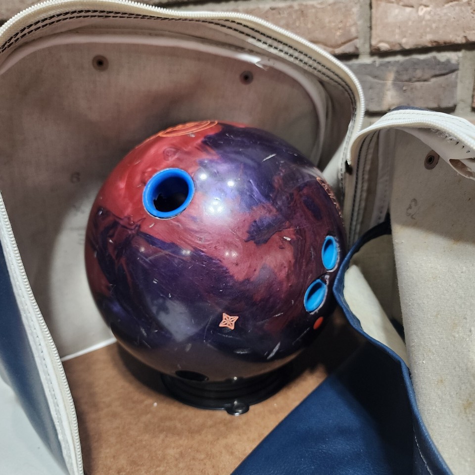 Very Used Roto Grip Venus Bowling Ball 15 W/Kent Bowling Bag eBay