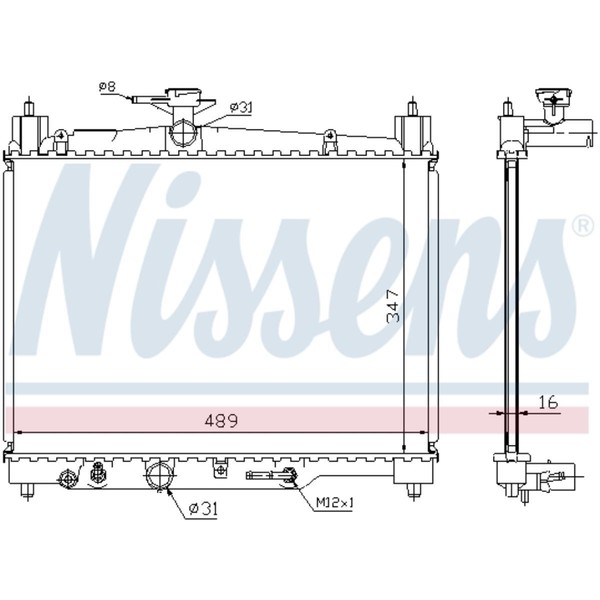 KüHler WasserküHler MotorküHler FüR Toyota Yaris SCP1 NLP1 NCP1 1.0 P1 1.3-image