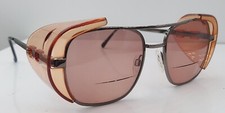 Vintage Titmus US Safety Gunmetal Pilot Metal Sunglasses USA FRAMES ONLY