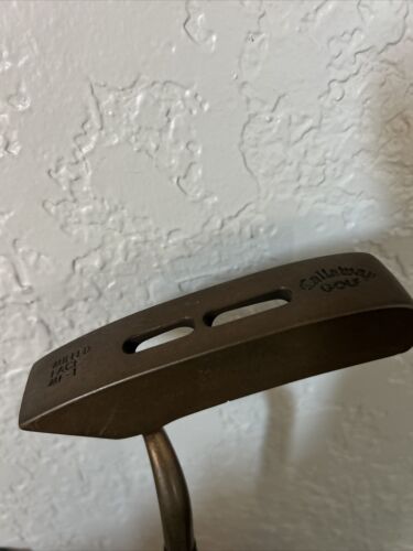 Callaway Hickory Stick MF-1 gefräster Gesichtsputter, 35,5"" Original Callaway Griff