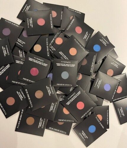 Poêle de recharge palette MAC Eye Shadow Pro avec aimant *choisissez un fard à paupières* - Photo 1 sur 93