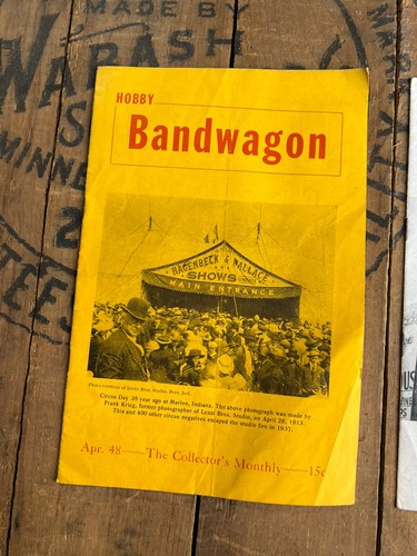 Vintage 1948 & 1949 Bandwagon Magazine, Circus Publication Camden, OH Beatty - Picture 2 of 10