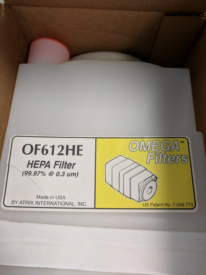 New Hepa Filter OF612HE For  Omega Supreme Vacuum Cleaner- Free Shipping - Image 2 of 4