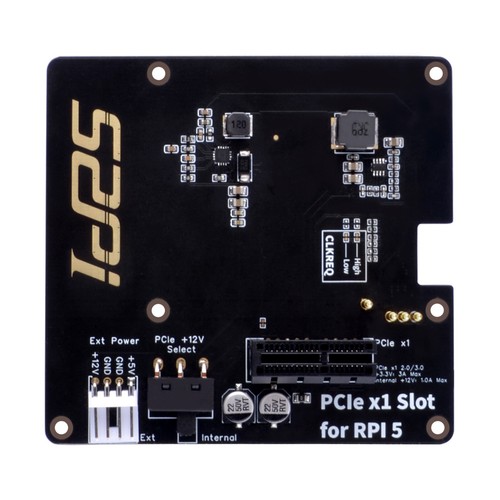 P02 PCIe Slot Extension Adapter Board for Raspberry Pi 5 convert into a PCIe x1 - 第 1/11 張圖片