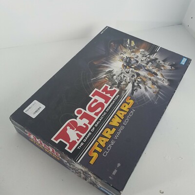 Star Wars Risk Clone Wars Edition Board Game 2005 Parker Brothers