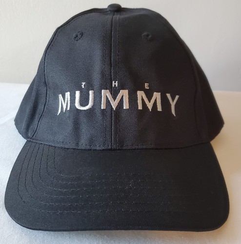 The Mummy Promo Hat 2017 Tom Cruise Movie LA Event Cap Black Adjustable New - Foto 2 di 9