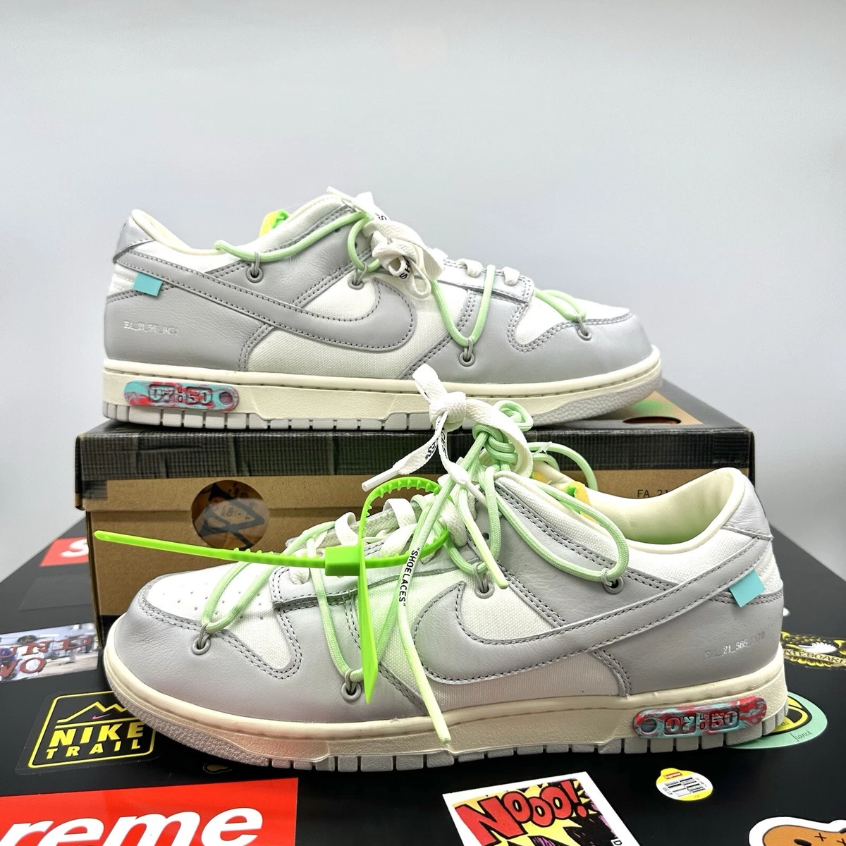 Nike Off-White x Dunk Low Lot 44 of 50 for Sale | Authenticity