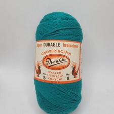 Onovertroffen 100 Cotton Yarn Teal Color Made In Holland NEW