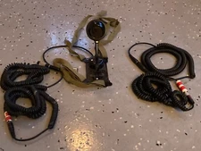 Vintage Telephone Switchboard Operator Chest Speaker w/ Cables Sept 1953