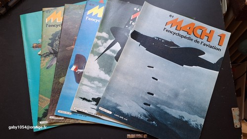 Konvolut 6 Zeitschriften Atlas: Mach 1 Luftfahrt Enzyklopädie Nr. 61/64/65/66/67/68 - Bild 1 von 20