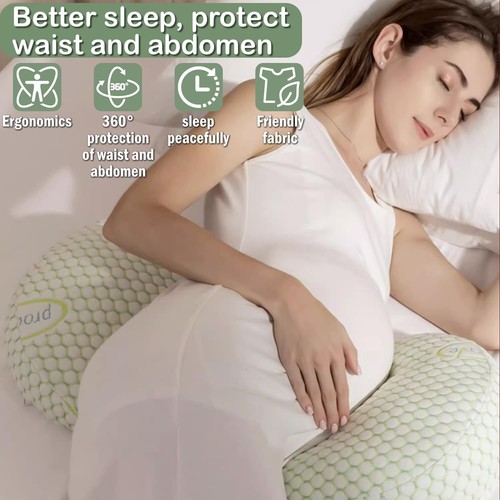 Pregnancy Pillow, Maternity Pillow for Pregnant Women, Soft Maternity Pillow wit - Picture 2 of 6