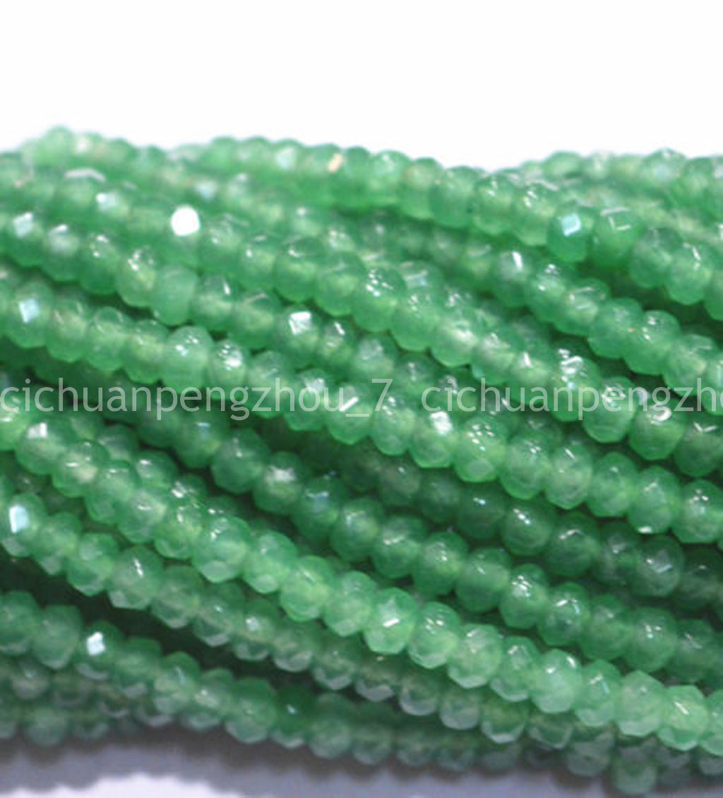 Green Aventurine (natural) A Grade Faceted Coin/dime Gemstone