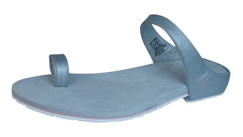 Puma Neveah Womens Leather Sandals / Flip Flops - Silver UK7