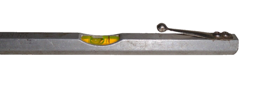 Vintage Stevens Pocket Level ~ w/Clip ~ Spirit/Bubble Level ~ Aluminum - Picture 2 of 5