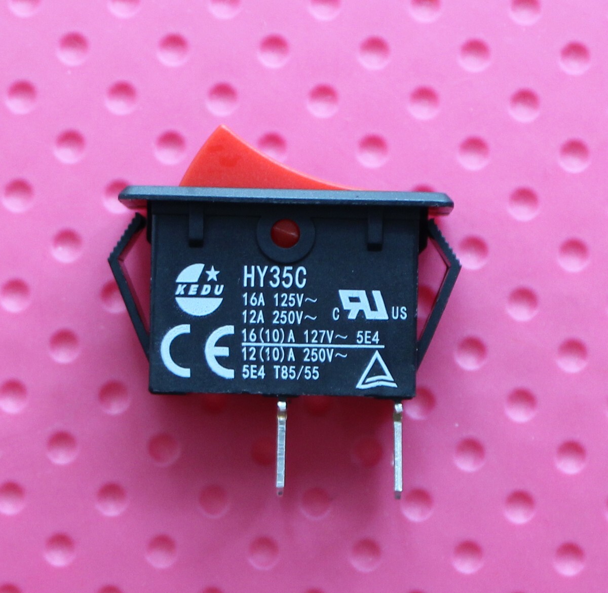 1pcs HY35C KEDU Switch 2Pins HY35C NEW US Shipping