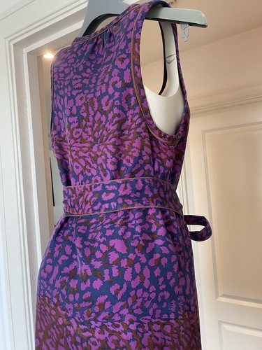 Abito firmato MARC JACOBS viola pura seta 100% tubino / tubino taglia L - Foto 3 di 5