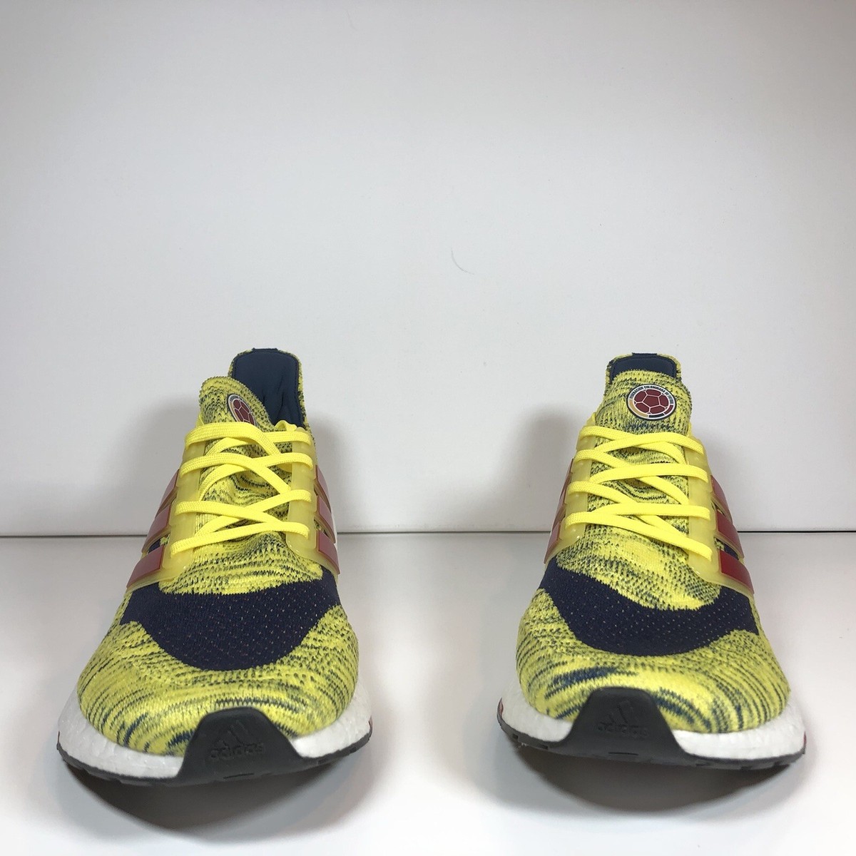 Adidas UltraBoost 21 Columbia National Soccer Team Yellow Navy Men\'s Size 9 adidas UltraBoost 21 Bright Yellow Navy for Sale  main image 3