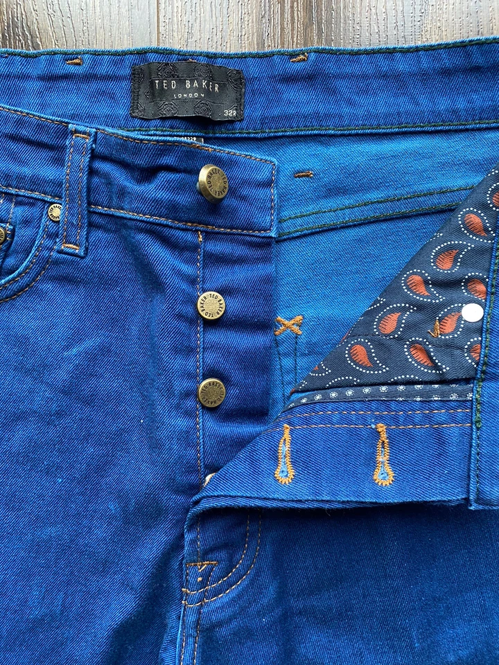 Ted Baker Jeans “Tippet” W31 L29 Slim Fit Tapered Leg. BNWOT Immaculate RRP £119 - Image 4 of 4