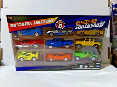 Adventure Force Diecast Vehicles 9 Pack 1:64 083021DMT2