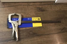 NOS Petersen Dewitt Vise-Grip 318s Locking Bar Clamp Swivel Pad Pliers USA