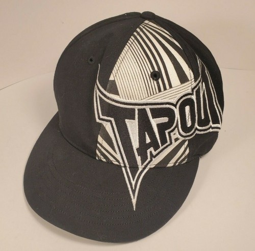 Tapout Fitted Cap Hat Black - Picture 1 of 6