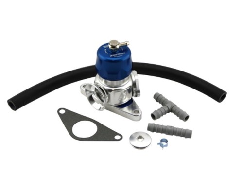 Adjustable Dual Port Blow Off Valve For Subaru WRX (02-07) & STI (04-18) - Blue