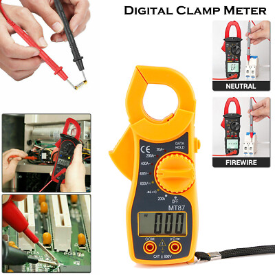 AC DC Zangen Multimeter Zangenamperemeter Stromzange 400A/1000A MT87 Widerstand