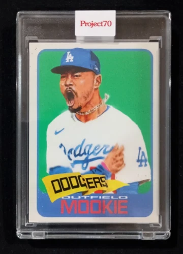 Mookie Betts Topps Project 70 Card #686 by Jacob Rochester