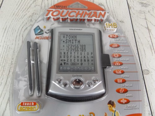 Touchman SyncMan 2 Touchscreen Lexibook NTMP2941 New Old Stock in Package 2002 - Picture 2 of 6