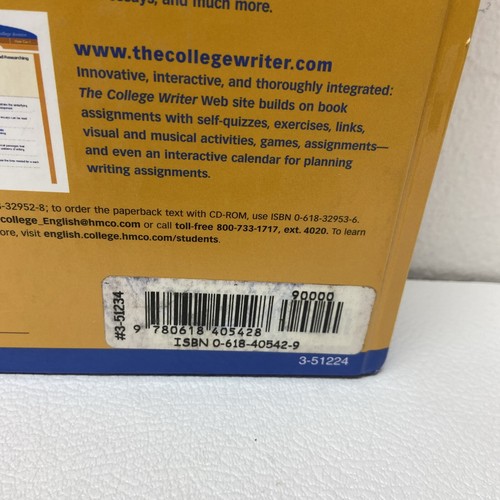 The College Writer's Handbook : A Guide to Thinking, Writing, and Researching - Picture 3 of 5