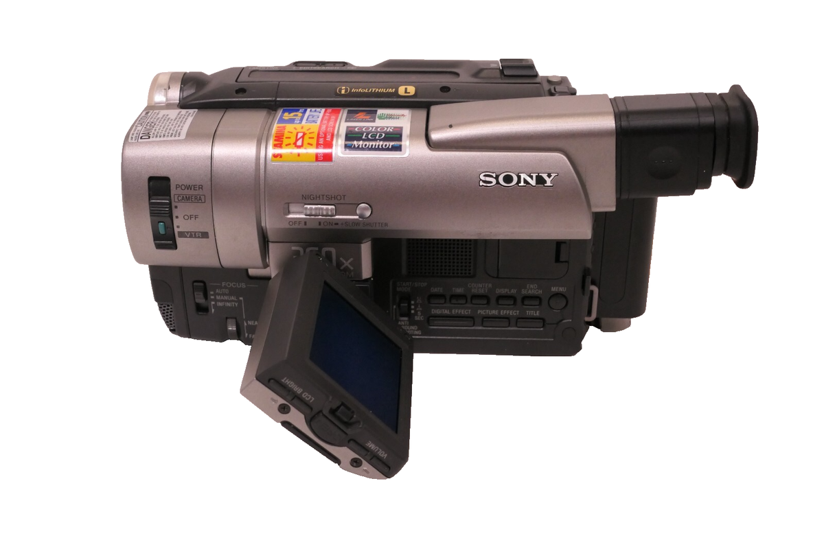 SONY  VideoHi8Handycam   CCD-TRV66  ⑤ Sony CCD-TRV66 Handycam Video Camera Camcorder Video