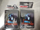 Ultra Pro Transformers Optimus Prime Deck Box New 2 Pack